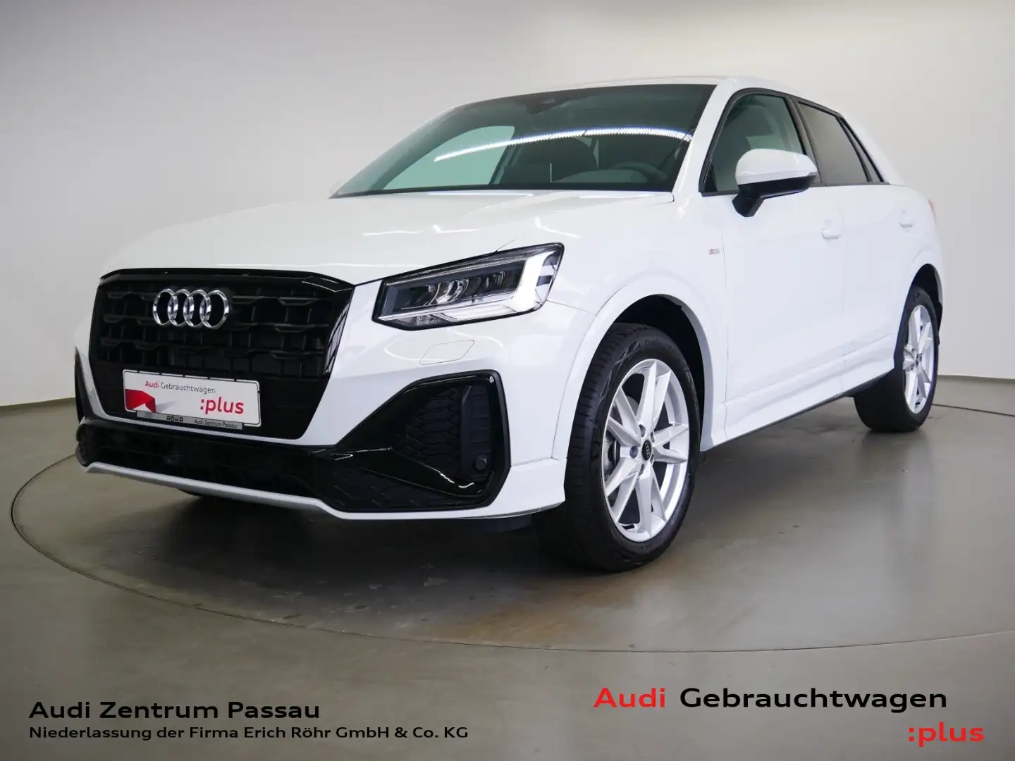 Audi Q2 30 TFSI S line LED AHK virt. Cock.+ DAB Weiß - 1