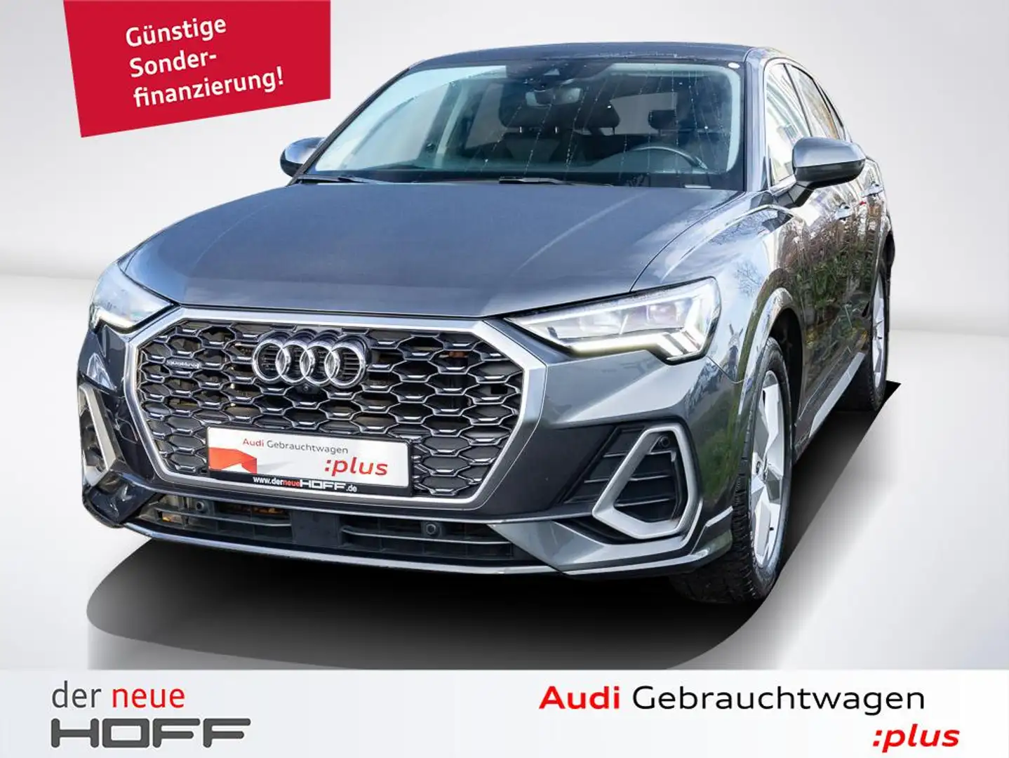 Audi Q3 Sportback 45 quattro S line B u. O Navi Pano 360 K Grau - 1