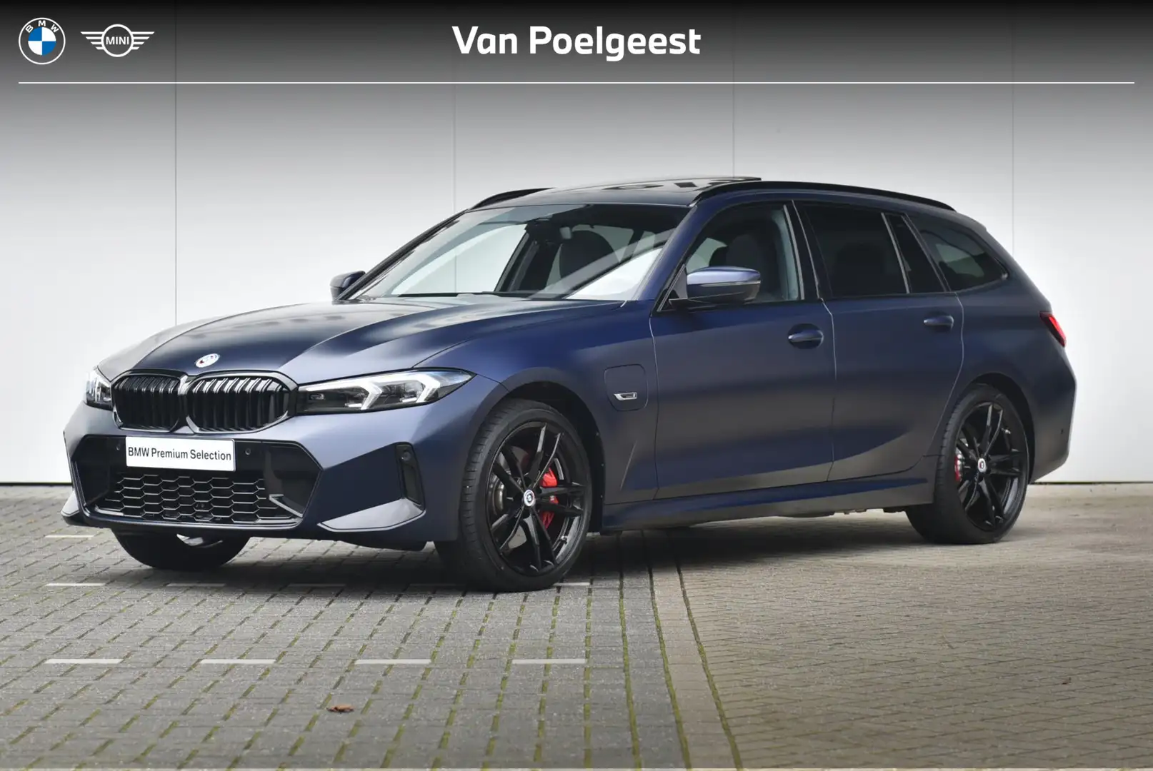 BMW 330 3 Serie Touring 330e xDrive | High Executive | M S Bleu - 1