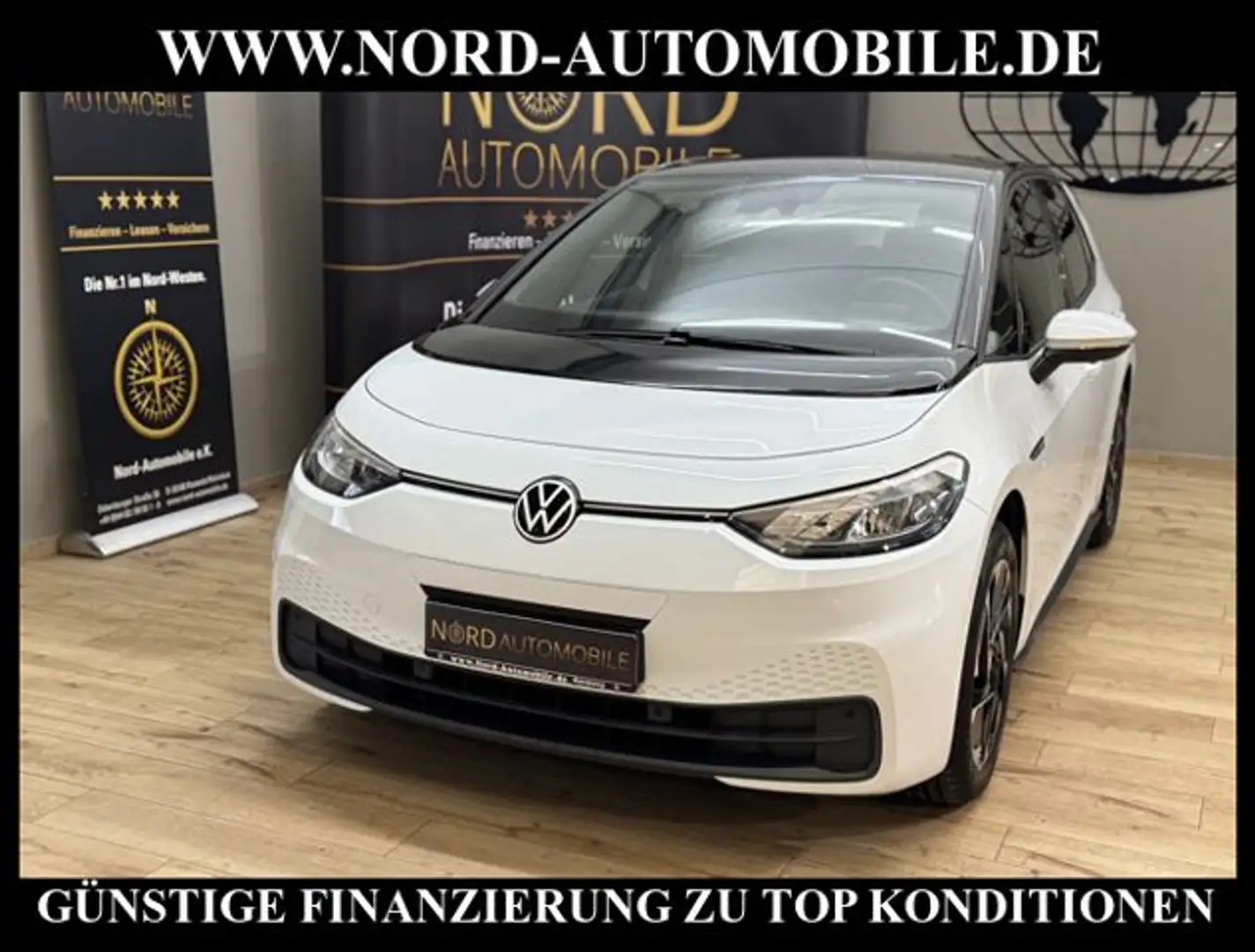 Volkswagen ID.3 Pure Performance CCS/Navi/LED/18 Pure Performance Blanc - 1