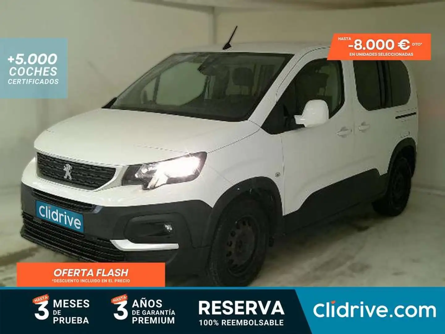 Peugeot Rifter 1.5BlueHDi S&S Standard Active 100 Blanco - 1