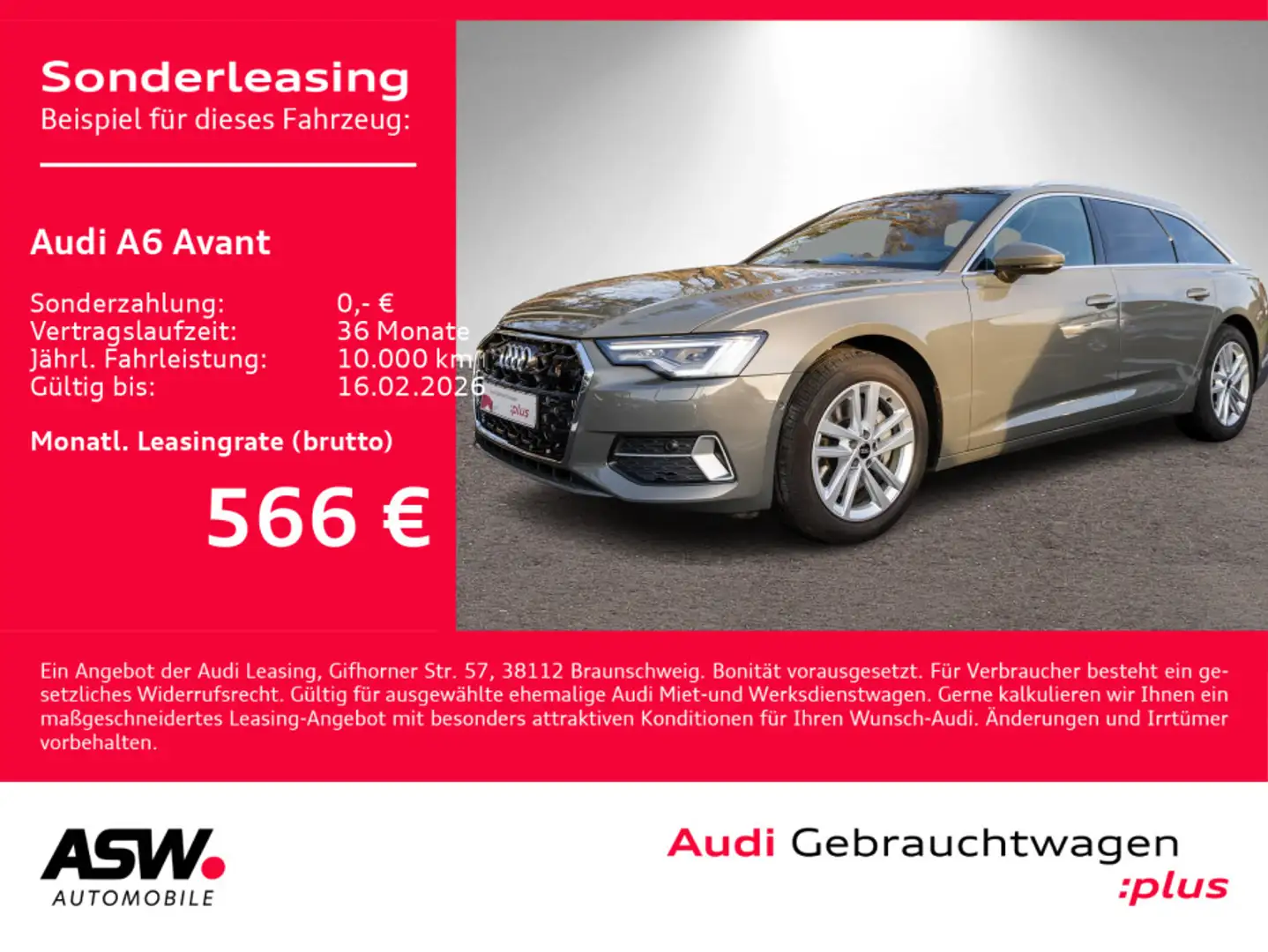 Audi A6 advanced 50TDI quattro LED HUD RFK PANO Grau - 1
