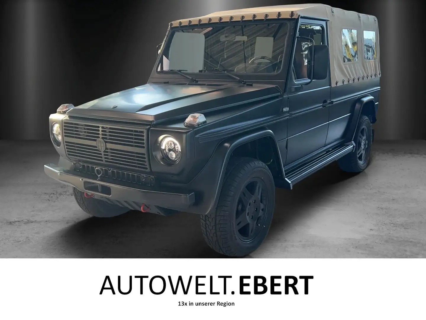 Mercedes-Benz G 230 PUCH 230 GE lang 4x4 frame-off Vollrestauration Schwarz - 1