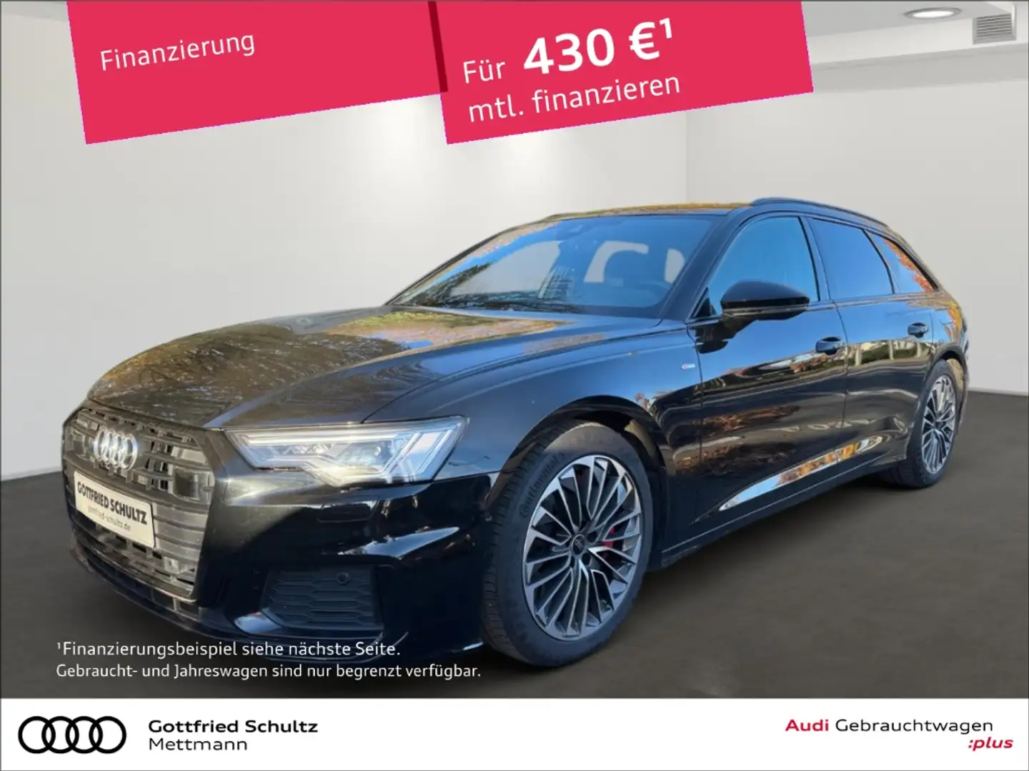 Audi A6 Avant 55 TFSI e S-Line LED NAVI APANO AHK SHZ PDC Schwarz - 1