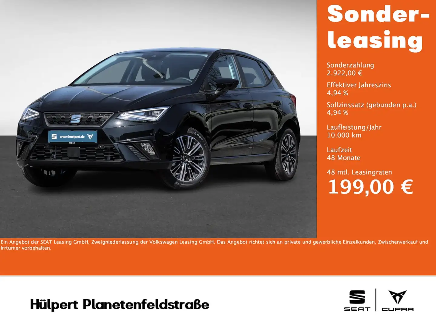 SEAT Ibiza 1.0 STYLE EDITION DSG LED SHZ PDC RFK Zwart - 1