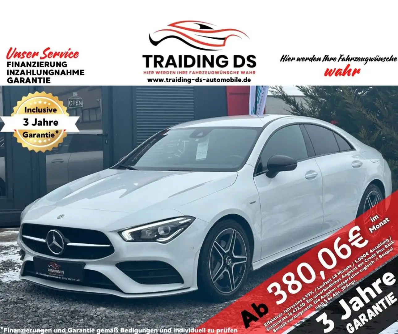 Mercedes-Benz CLA 200 -AMG-LINE-EDITION / -BLACK & WIHITE- Weiß - 1