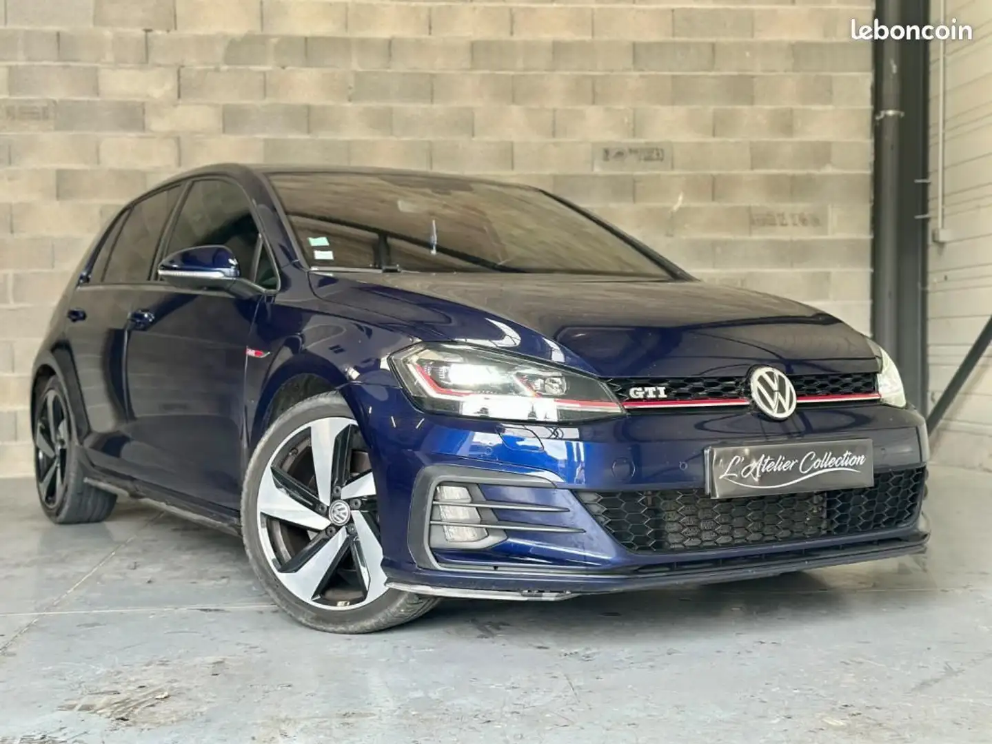 Volkswagen Golf VII Berline GTI Performance BMT-Start-Stopp DSG Bleu - 2