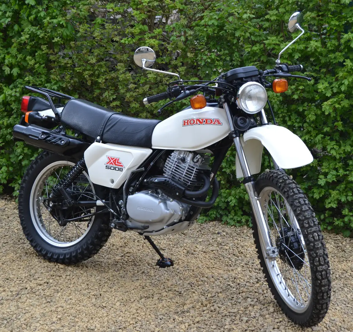 Honda XL 500 XL500S  XLS 500 1980 Wit - 1