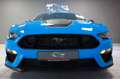 Ford Mustang 5.0 10G MACH 1~DEUTSCH+UNFALLFREI+RECARO Blau - thumbnail 2