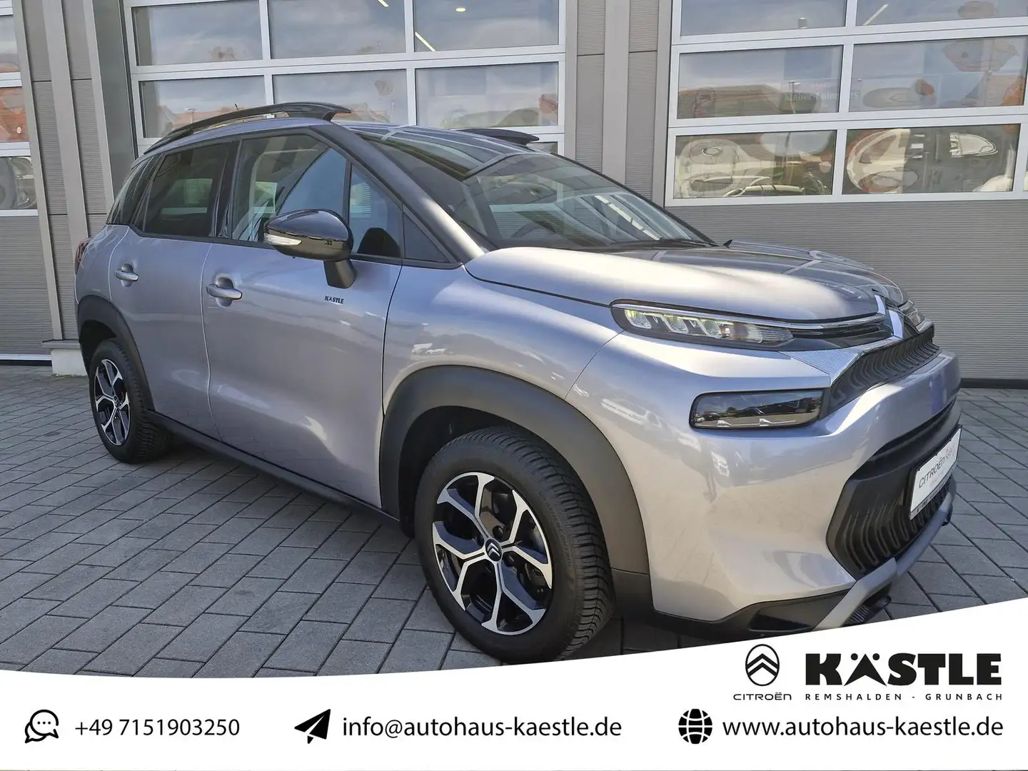 Citroen C3 Aircross Plus PT 110 NAVI*PDC*Klimaautomatik*Android Auto* Grau - 1