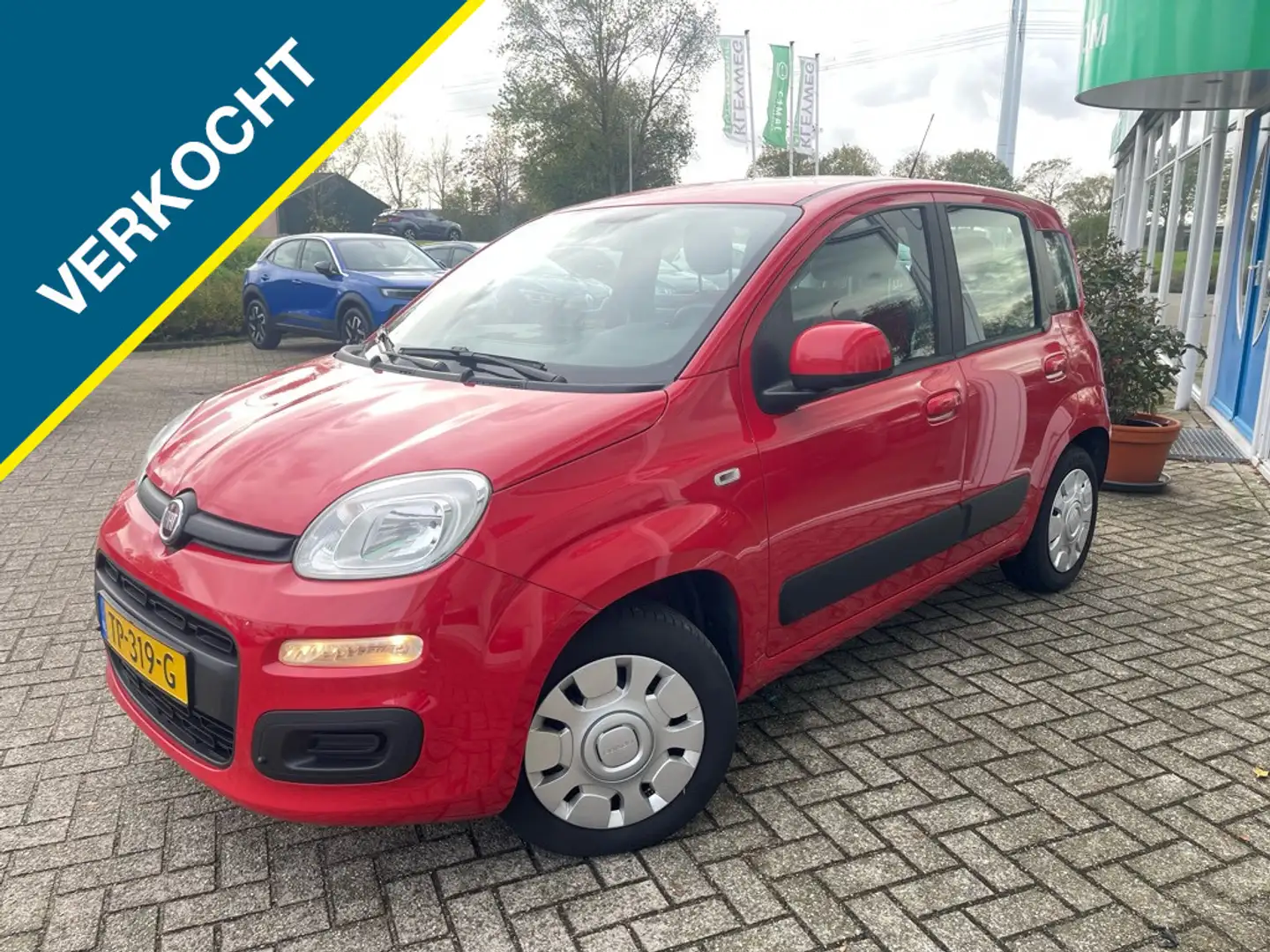 Fiat Panda 1.2 Popstar, 4cil, Airco, Audio, Trekhaak Rot - 1