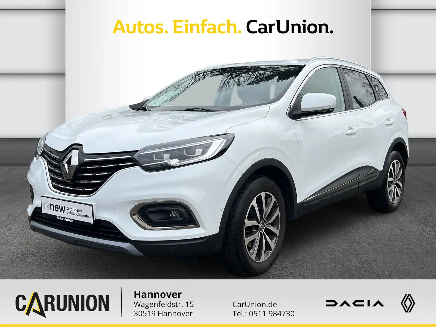 Renault Kadjar Intens TCe 160 EDC GPF Weiß - 1
