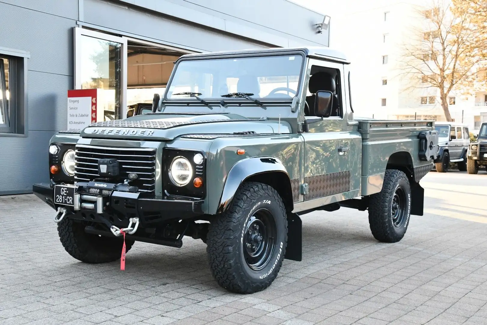 Land Rover Defender 110 E Pick Up Allrad Seilwinde Verde - 2