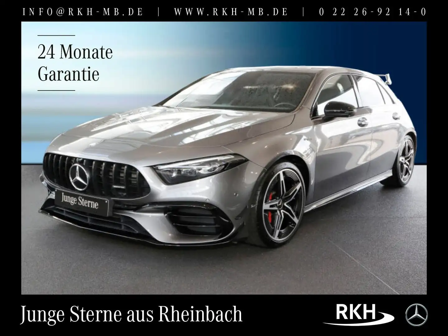 Mercedes-Benz A 45 AMG AMG A 45 S 4M Night/360°/Perf.-Sitze/Pano/Distr Grey - 1