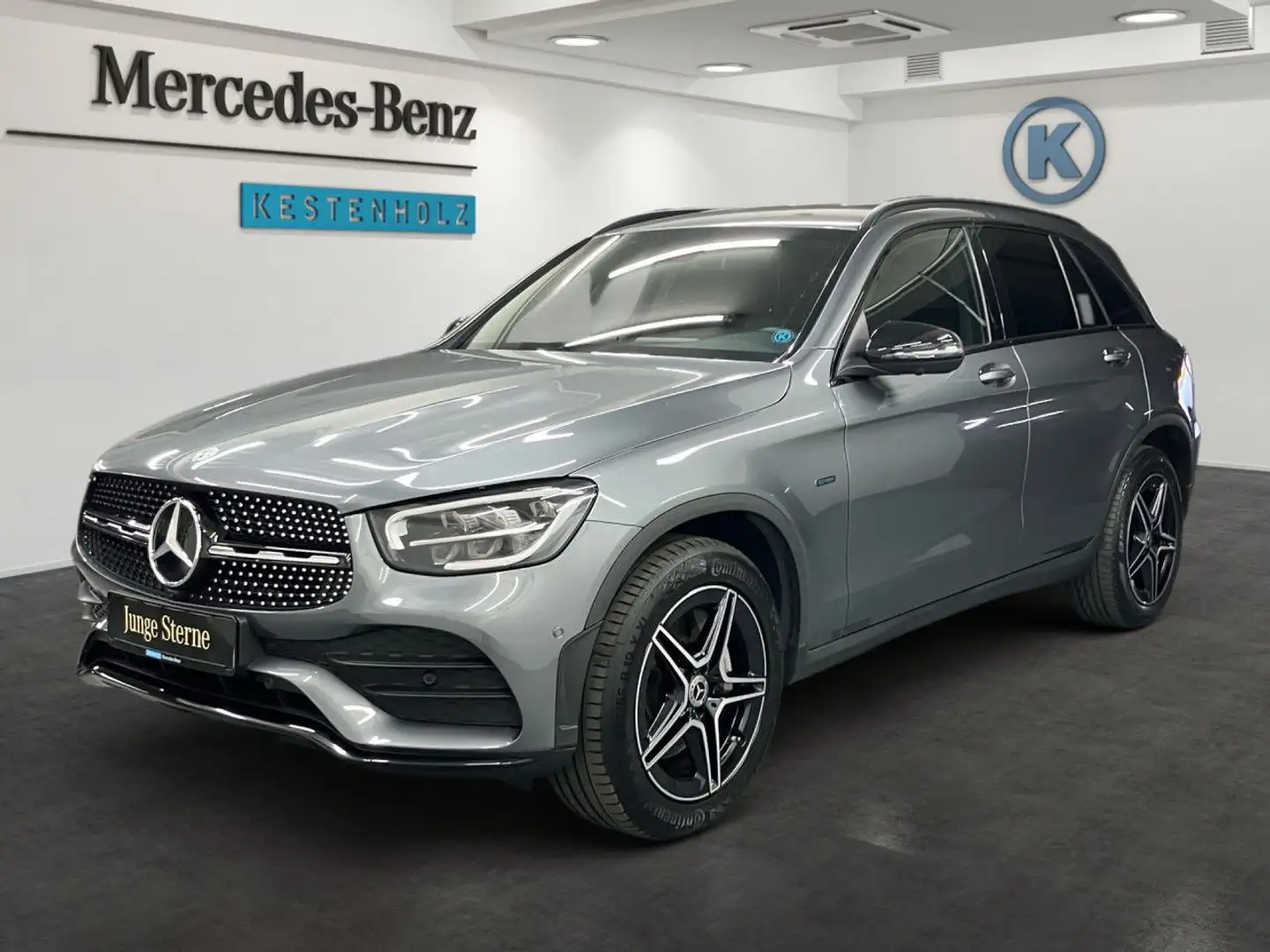 Mercedes-Benz GLC 300 de 4Matic AMG+NIGHT+AHK+AIRMATIC+360° Grau - 2