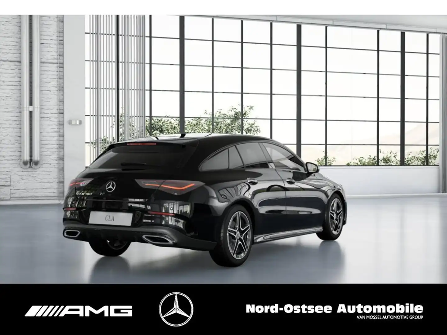 Mercedes-Benz CLA 180 SB AMG NIGHT PANO MEMORY MULTIBEAM 360° Negru - 2