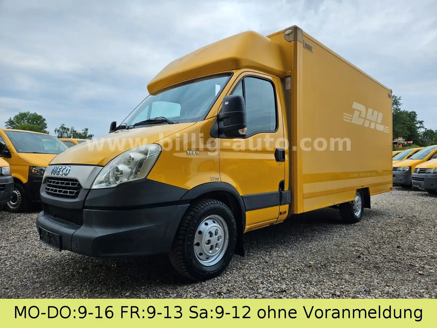 Iveco Daily Koffer Postkoffer Euro 5 Facelift Camper Jaune - 2