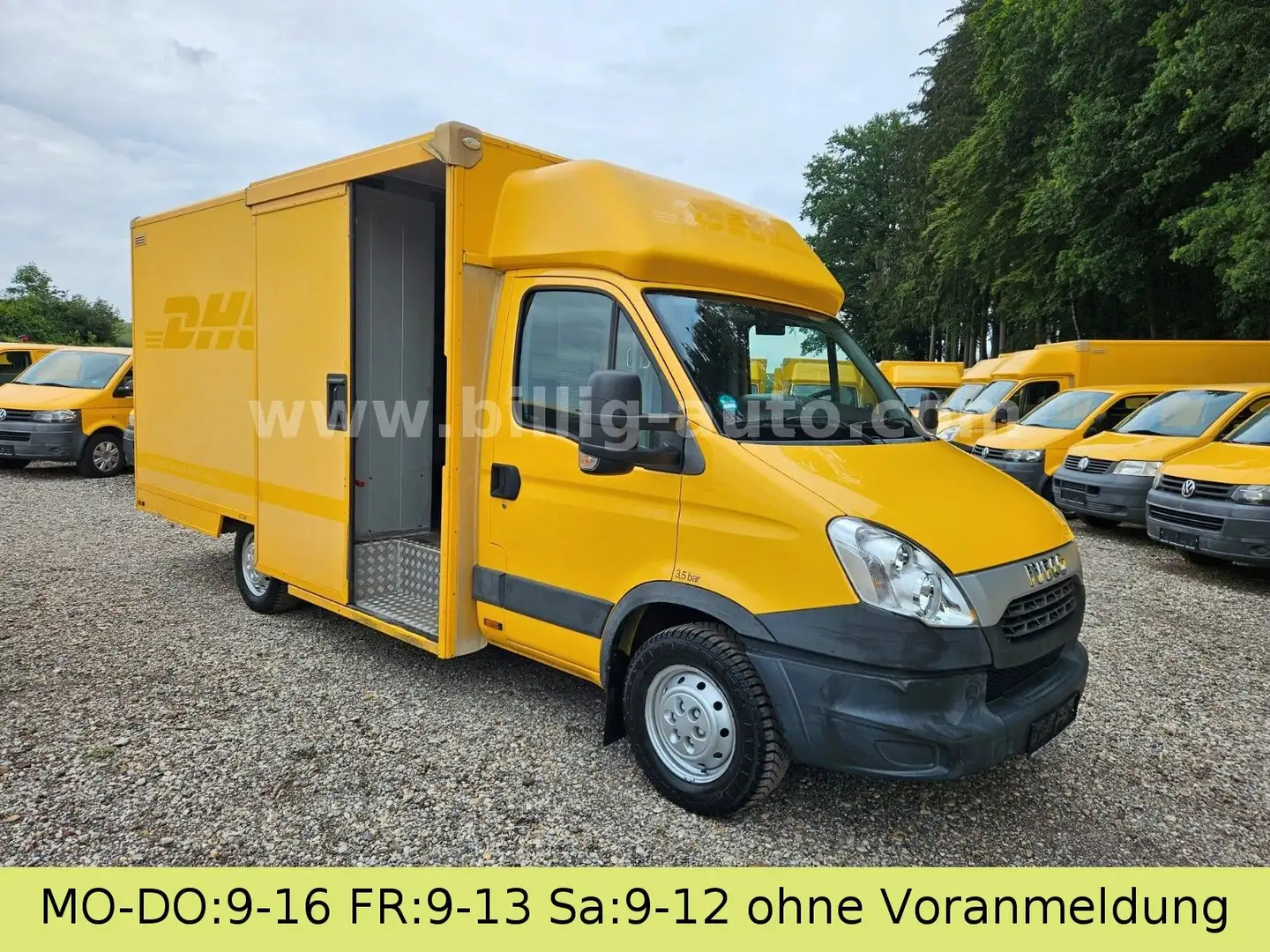 Iveco Daily Koffer Postkoffer Euro 5 Facelift Camper Jaune - 1