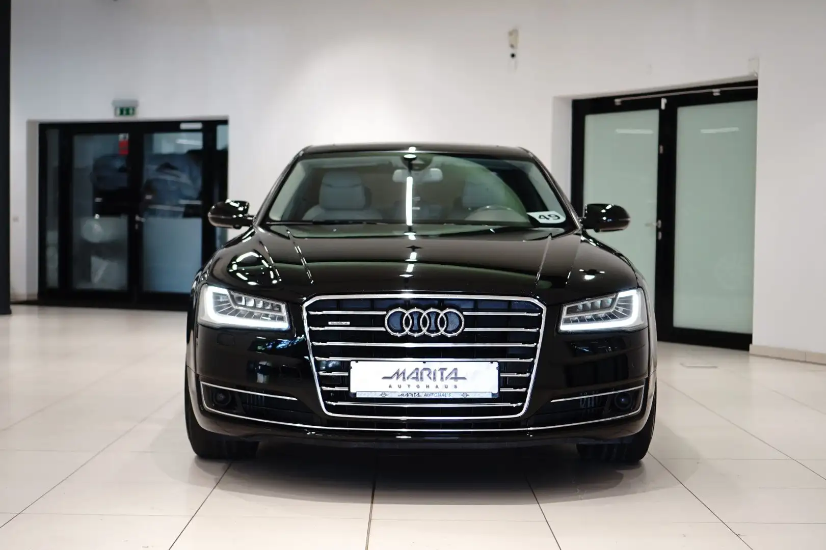 Audi A8 4.2|LUFT|MASAG|MEMO|KAMERA|SCHIEBEDACH|SOLAR| Schwarz - 1