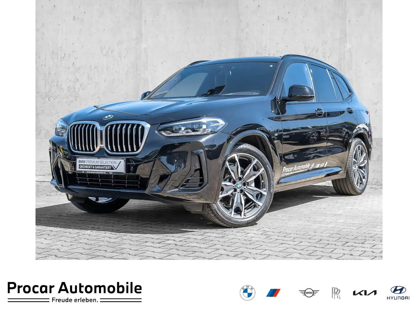 BMW X3 xDrive30d M Sport AHK Pano HuD LED RFK DAB HiFi Schwarz - 1
