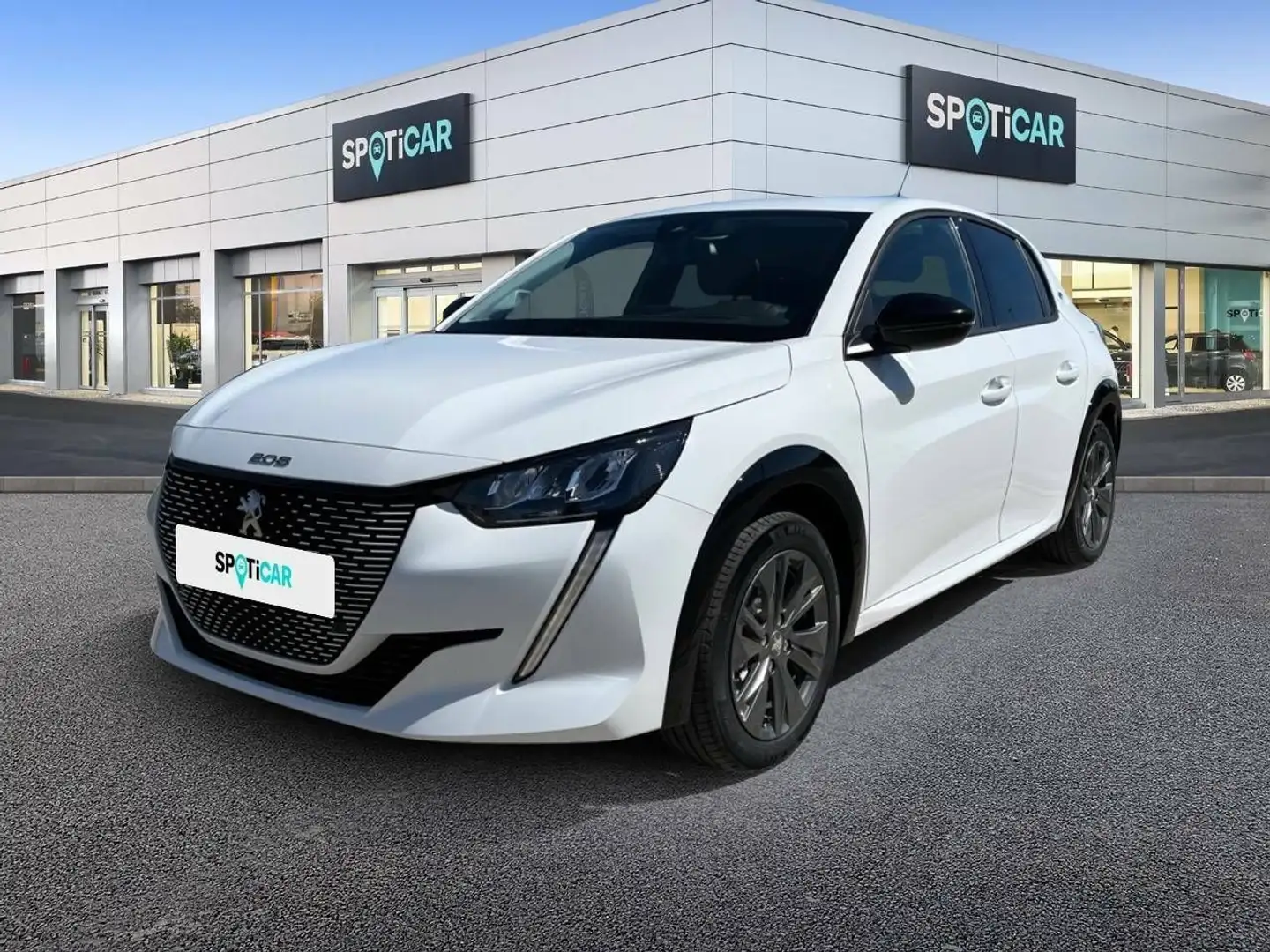 Peugeot 208 Allure Eléctrico 100kW Blanco - 1