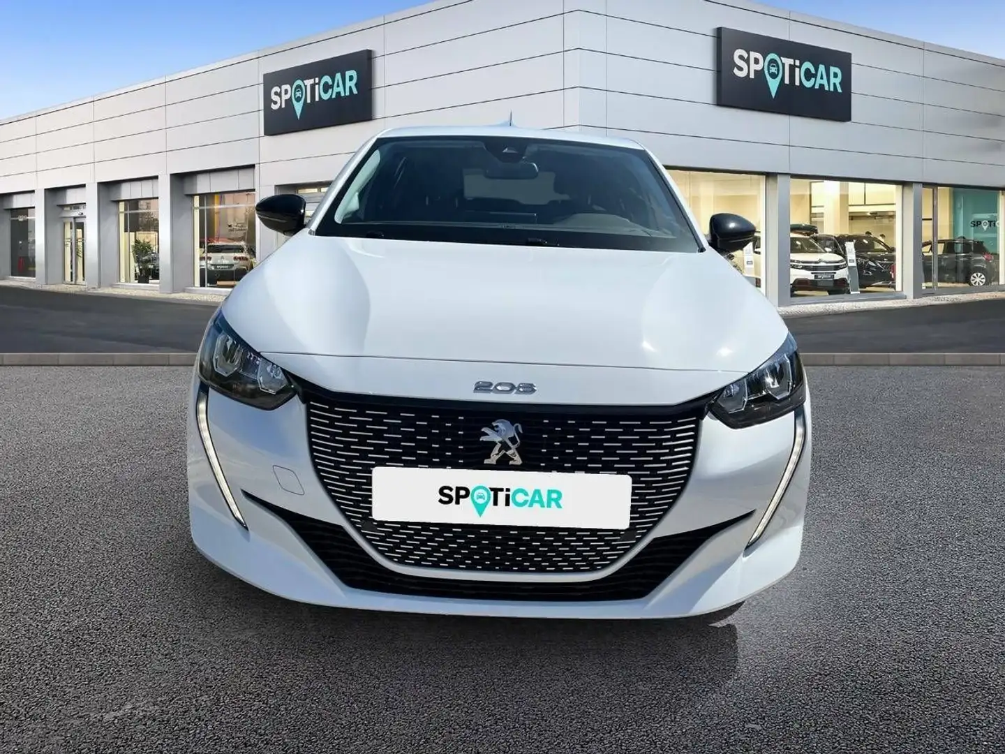 Peugeot 208 Allure Eléctrico 100kW Blanco - 2