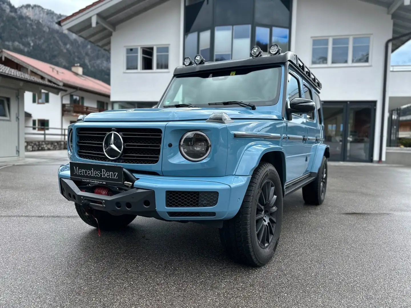 Mercedes-Benz G 400 G- MANUFAKTUR/ SONDERMODELL Modrá - 2
