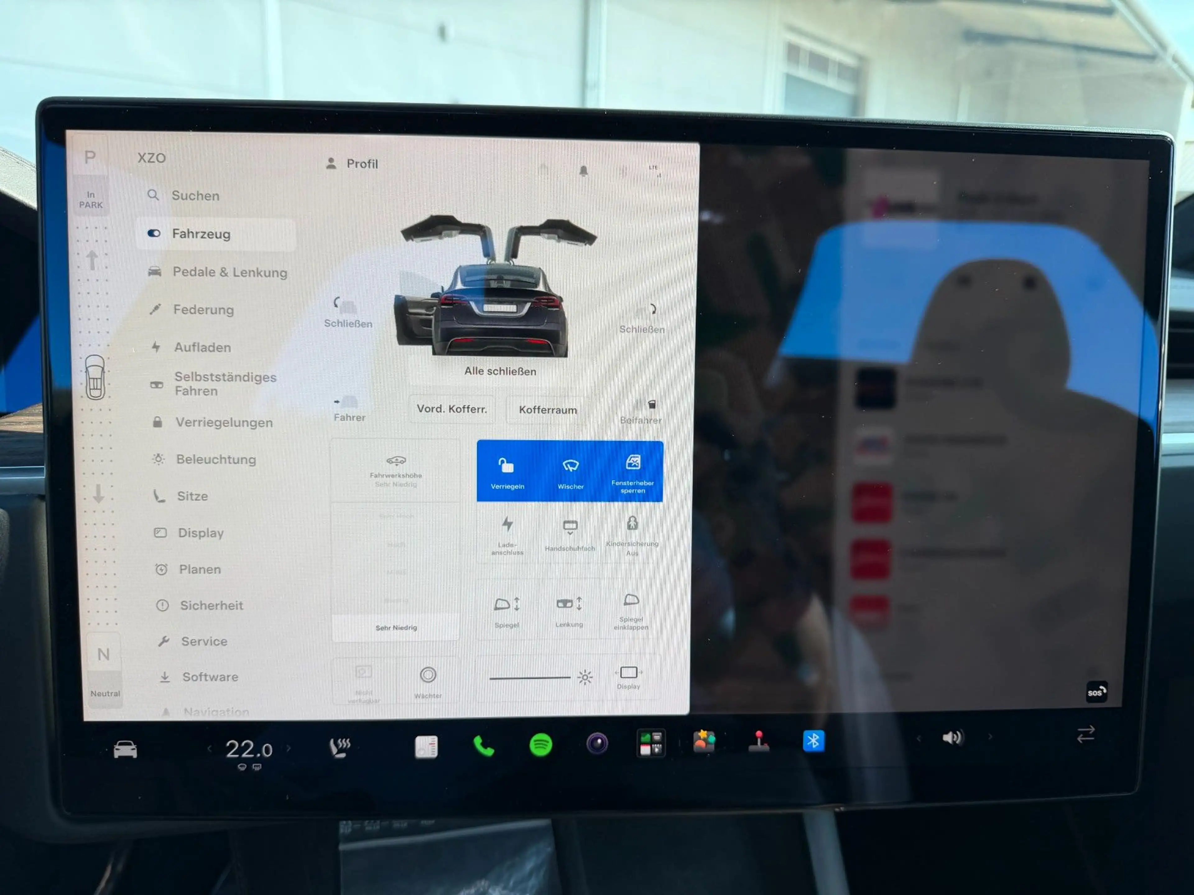 Tesla Model X MODEL X PALLADIUM | KI HARDWARE 4 | 7 SEATER — photo 14