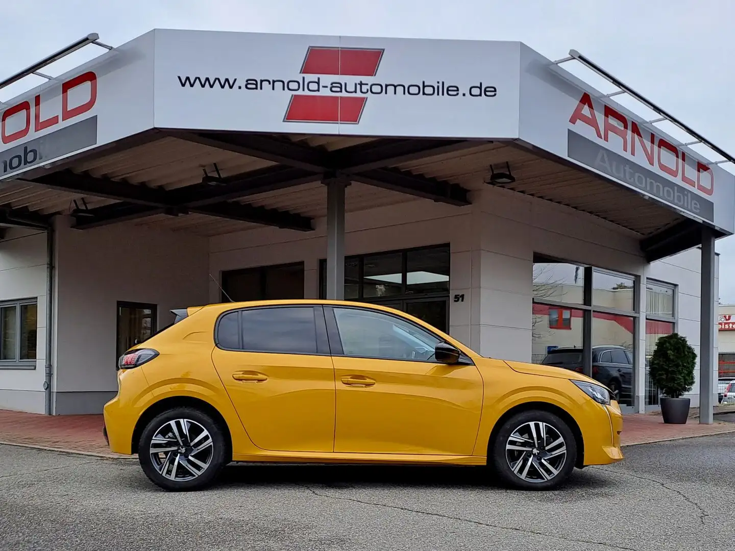 Peugeot 208 (LED, Rückfahrkamera, VDKI, Sitzheizung) Gelb - 2