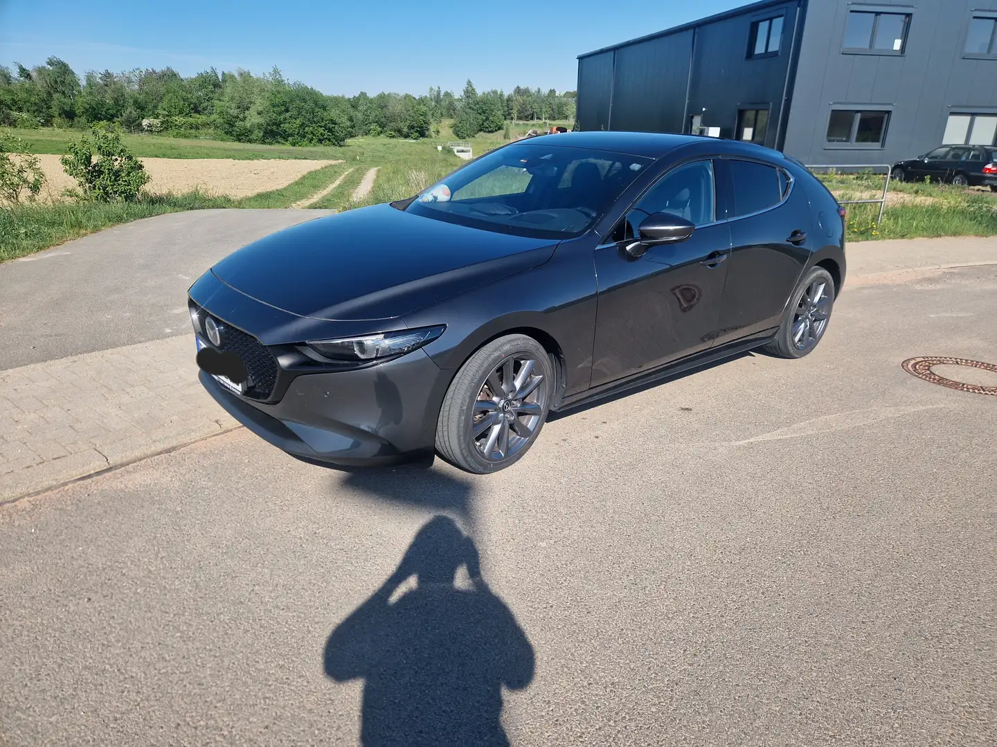 Mazda 3 3 SKYACTIV-G 2.0 M-Hybrid SELECTION Gris - 2