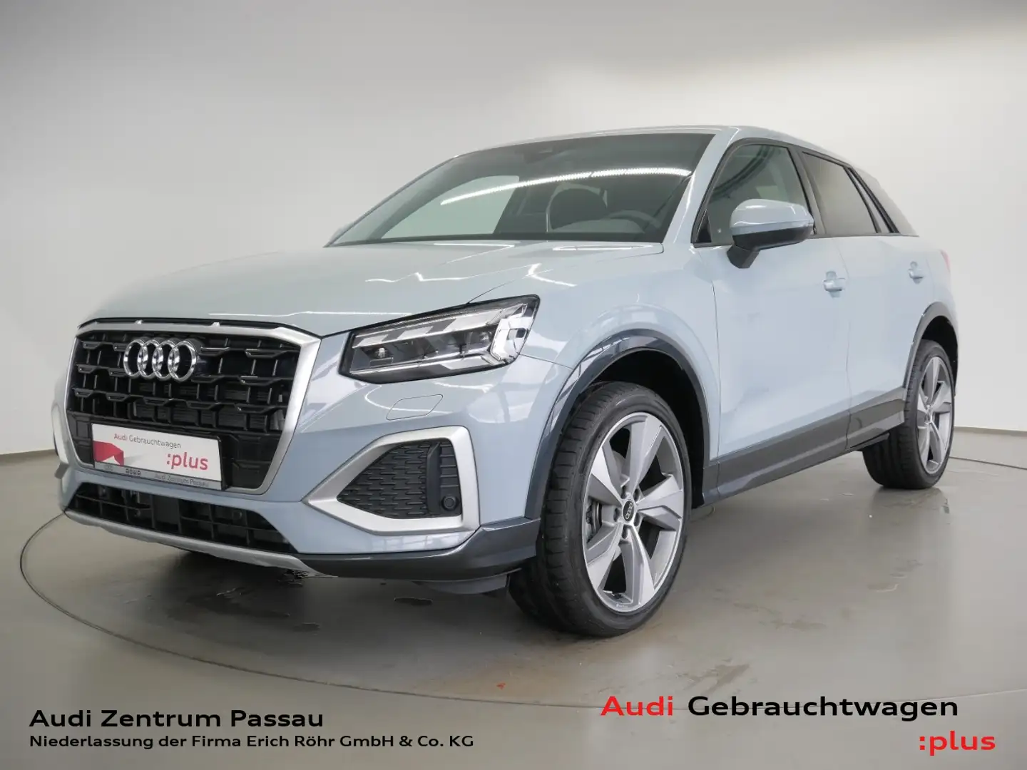 Audi Q2 35 TDI advanced MATRIX AHK virt Cock.+ Grau - 1