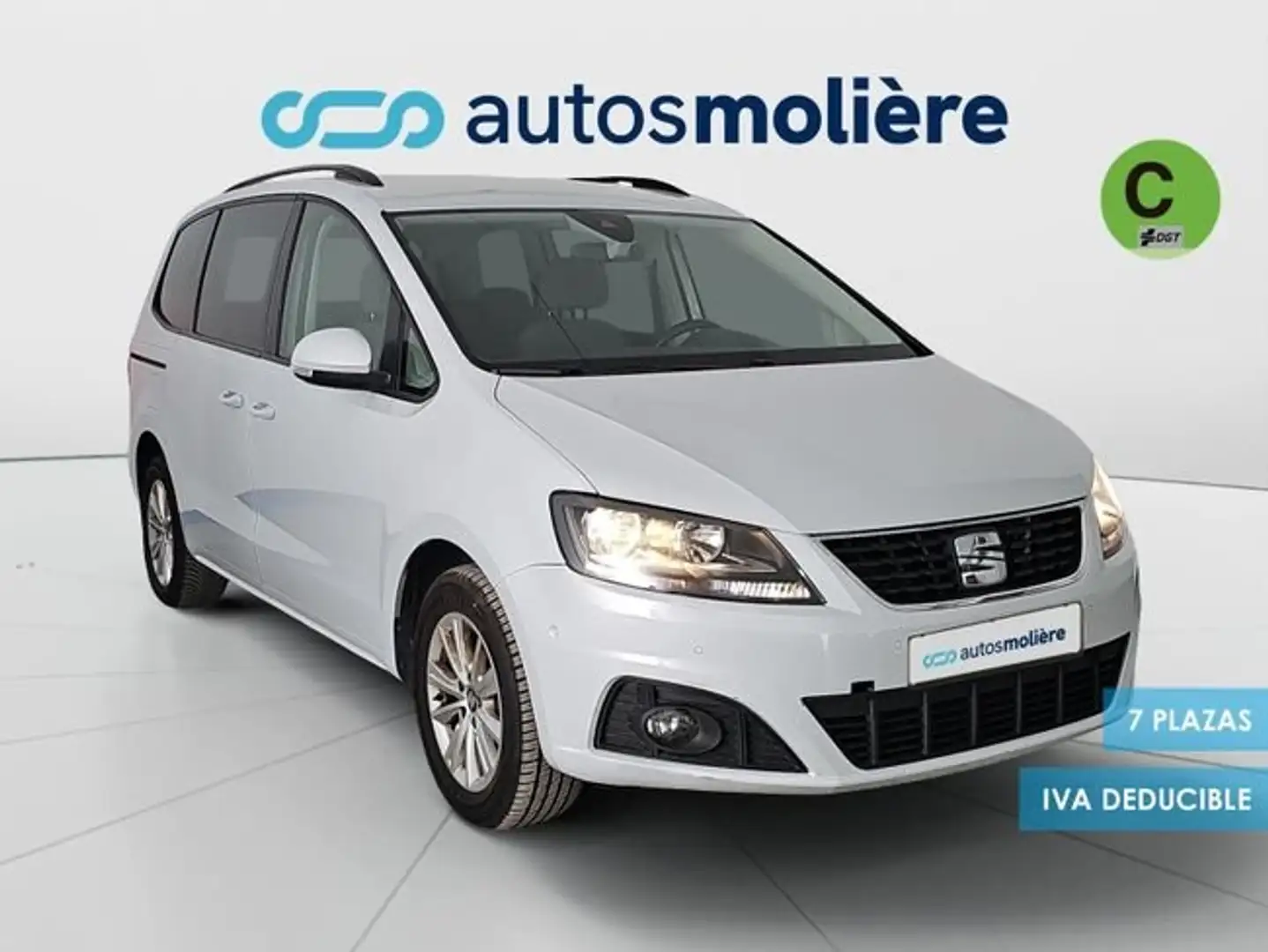 SEAT Alhambra 1.4 TSI S&S Style DSG 7 plazas Gris - 2