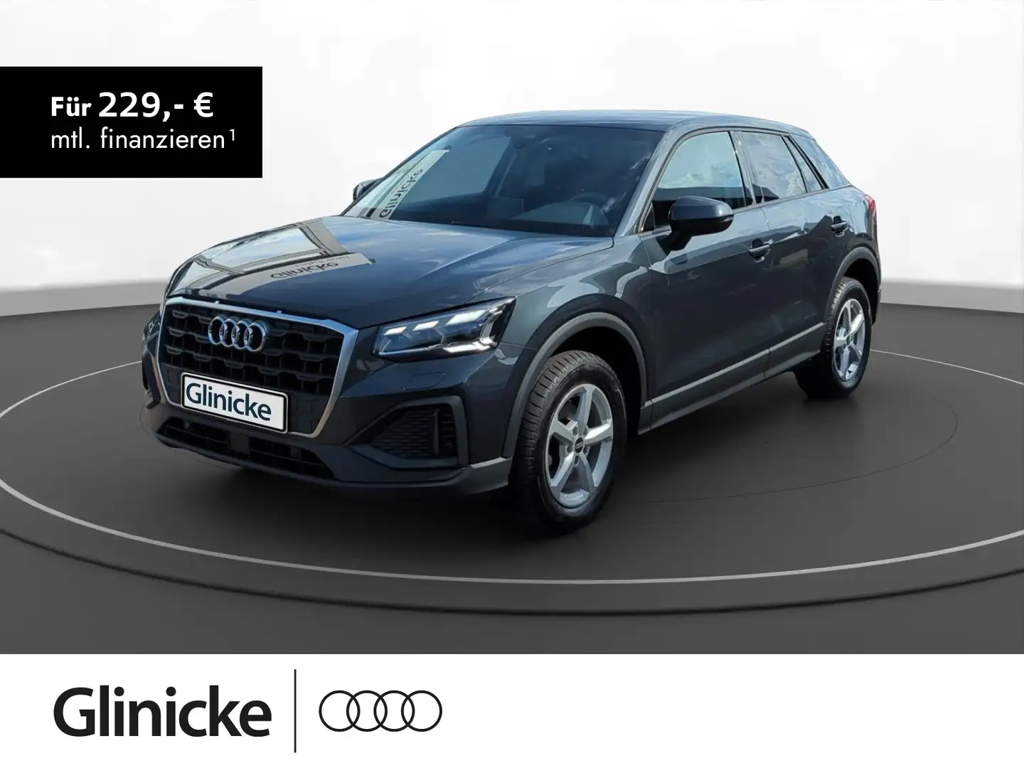 Audi Q2 30 1.0 TFSI AHK Matrix SiHz Grau - 1