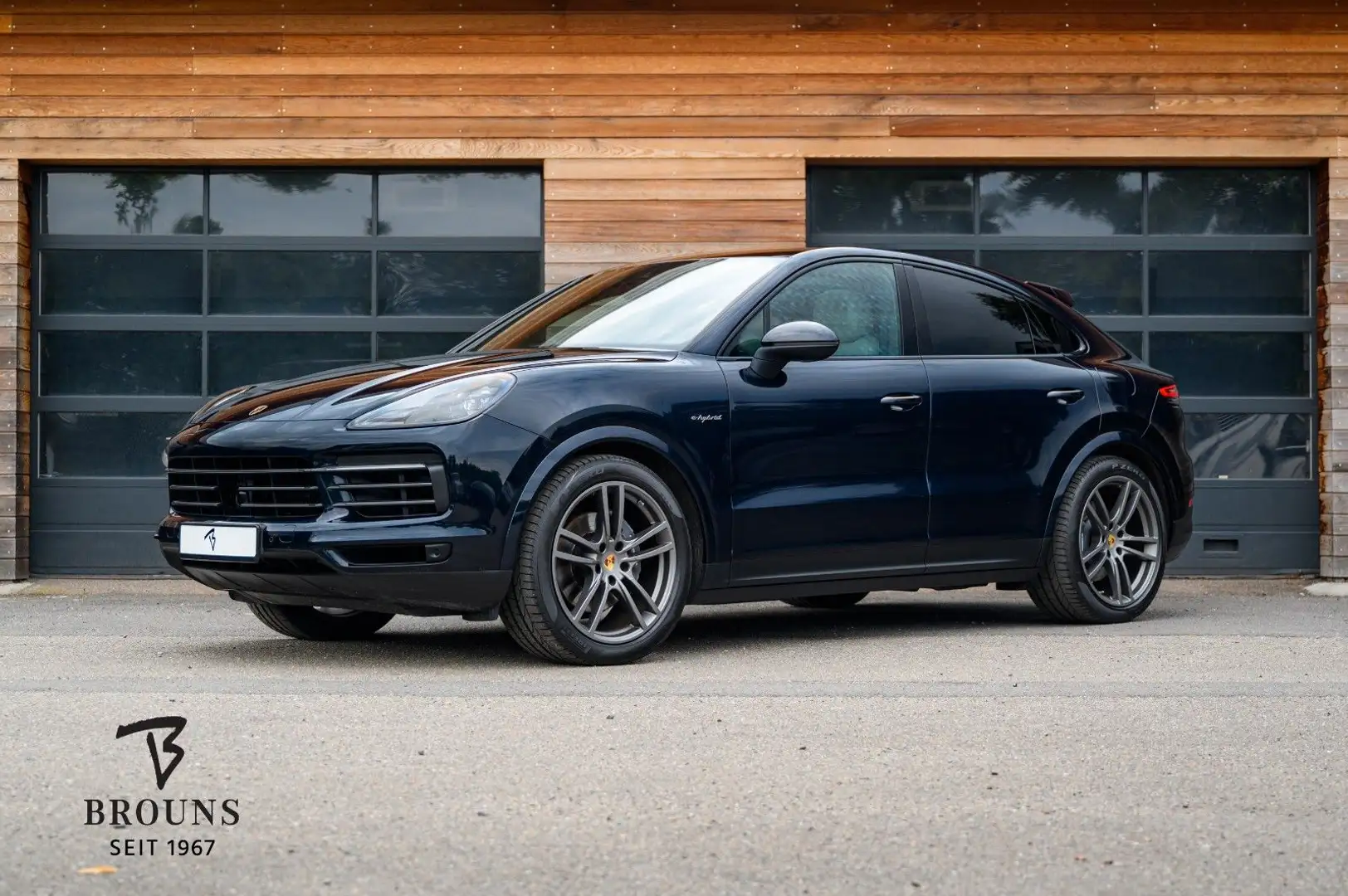 Porsche Cayenne Coupe Platinum |Blau-Beige-Kreide|1.Hd Blau - 1