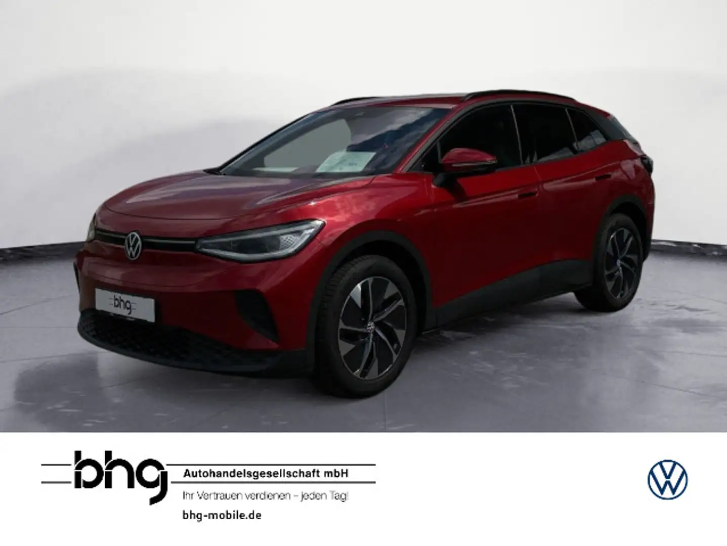 Volkswagen ID.4 Pure KAMERA ACC LED CARPLAY Side-Ass. 55 KW Rot - 1