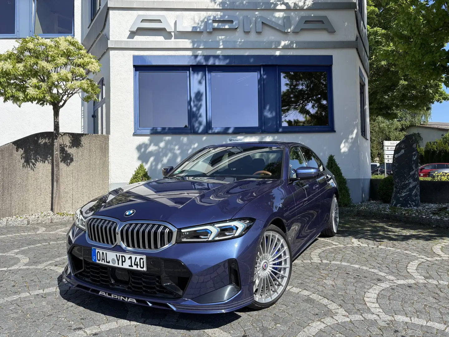 Alpina B3 Limousine SWITCH-TRONIC Allrad Синий - 1