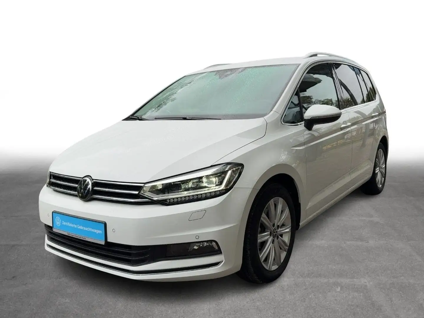 Volkswagen Touran 1.5 TSI DSG Highline Navi LED SHZ ACC PDC Weiß - 2