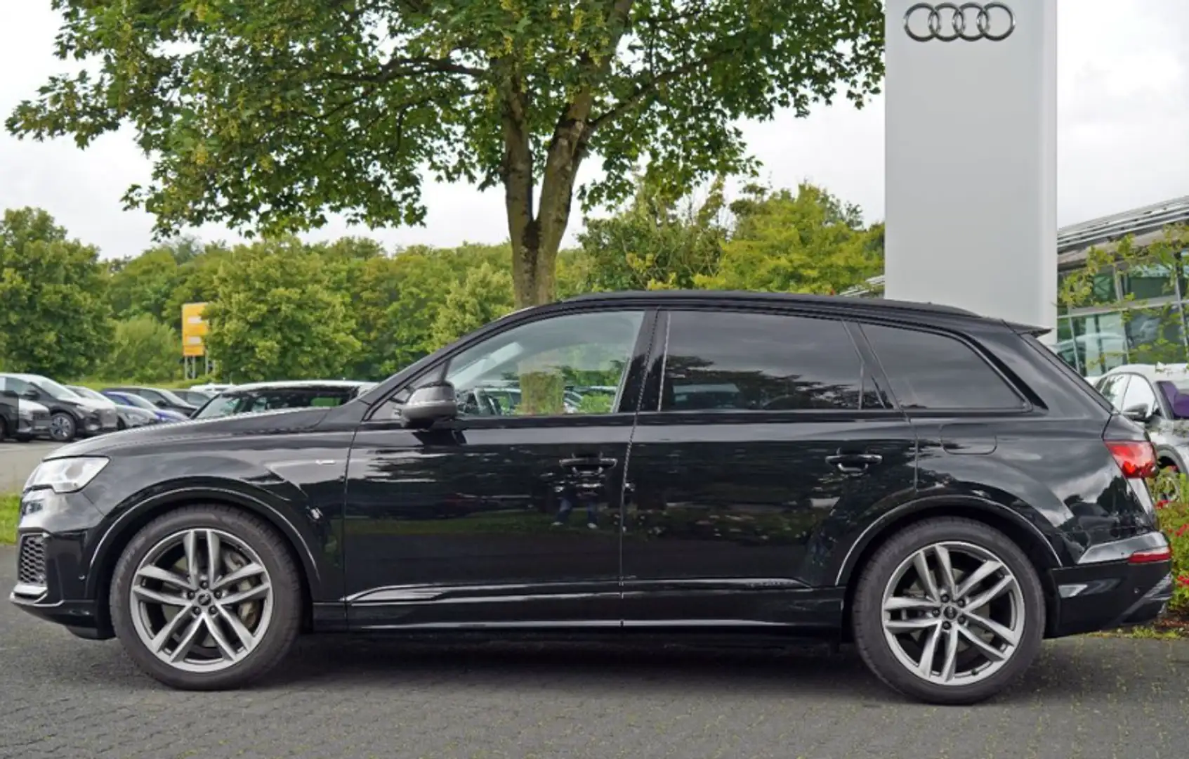 Audi Q7 55 TFSIe S line quattro tiptronic Negro - 2
