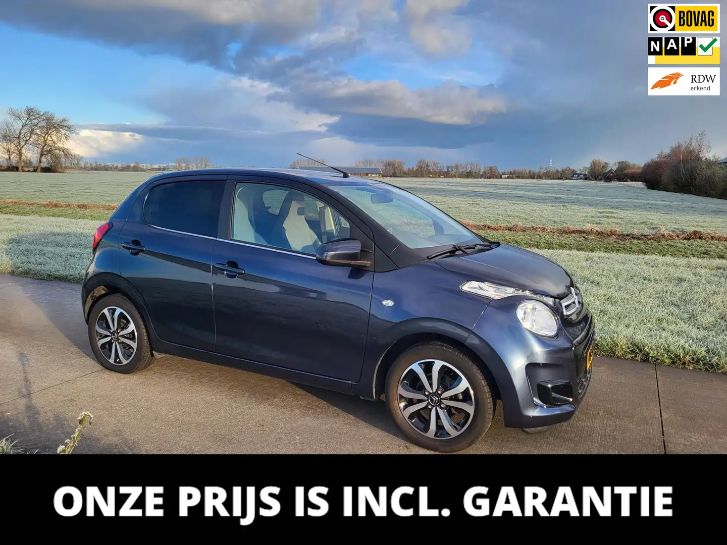 Citroen C1 1.0 VTi AUTOMAAT achteruitrijcamera 136.297km 5drs Bleu - 1