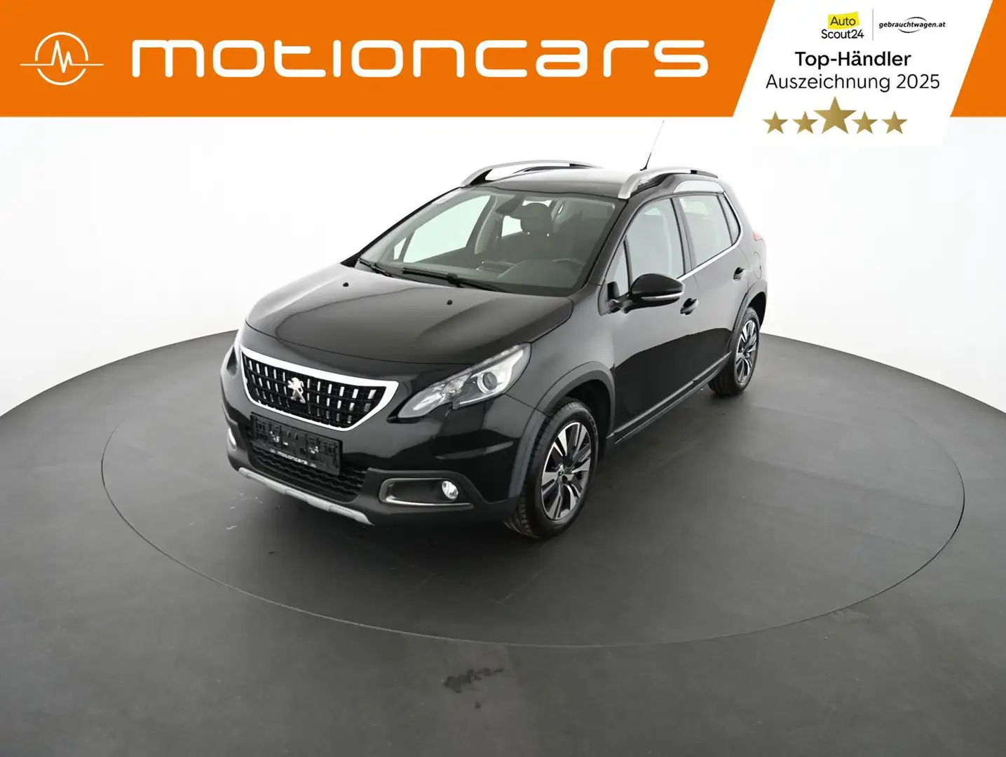 Peugeot 2008 1.2 16V PureTech 82 Allure Pickerl NEU Schwarz - 1