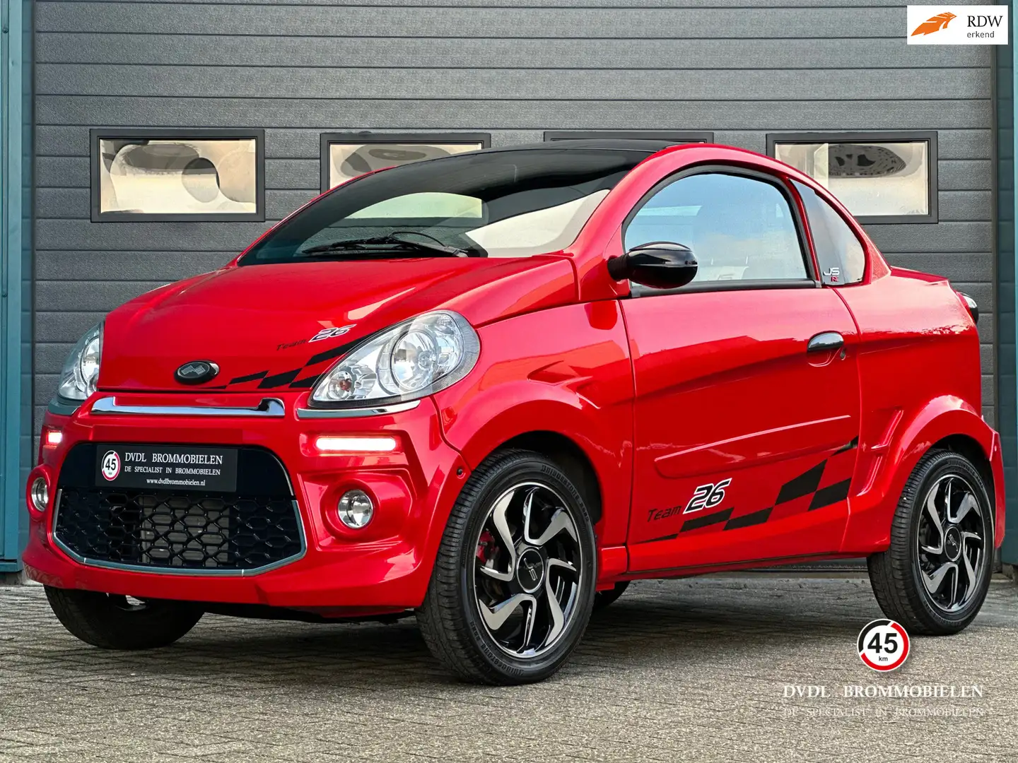 Ligier Sonstige JSRC Coupé DCI Team 26 Brommobiel 14dkm NIEUWSTAAT Rot - 1