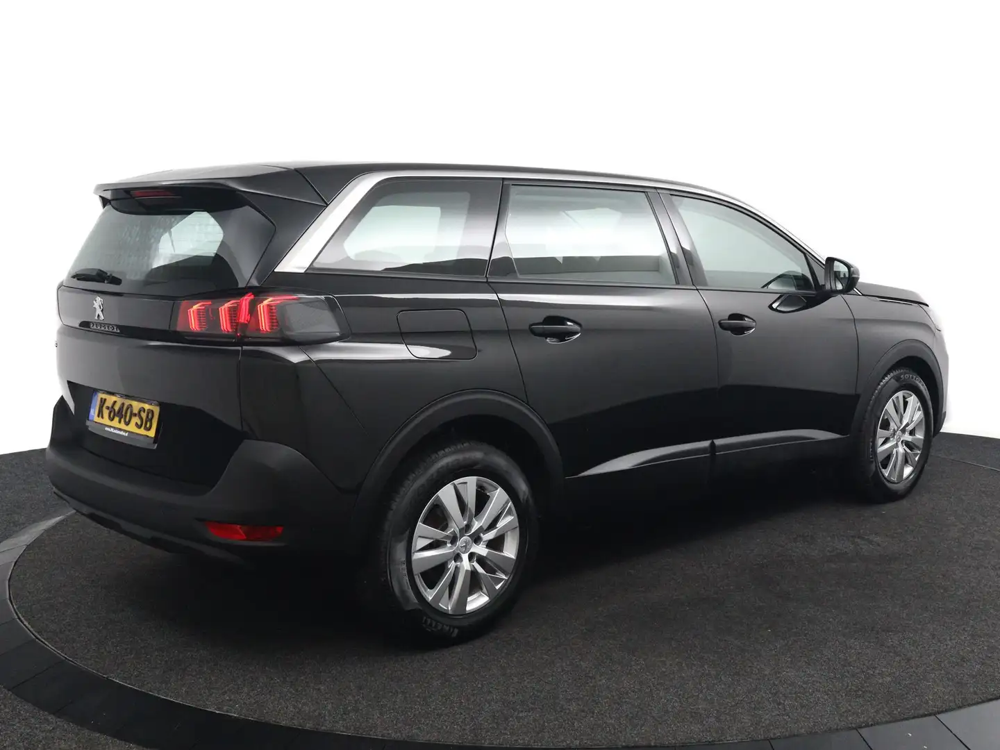 Peugeot 5008 1.2 PureTech Blue Lease Active*ECC*NAVI*CRUISE*7P* Zwart - 2