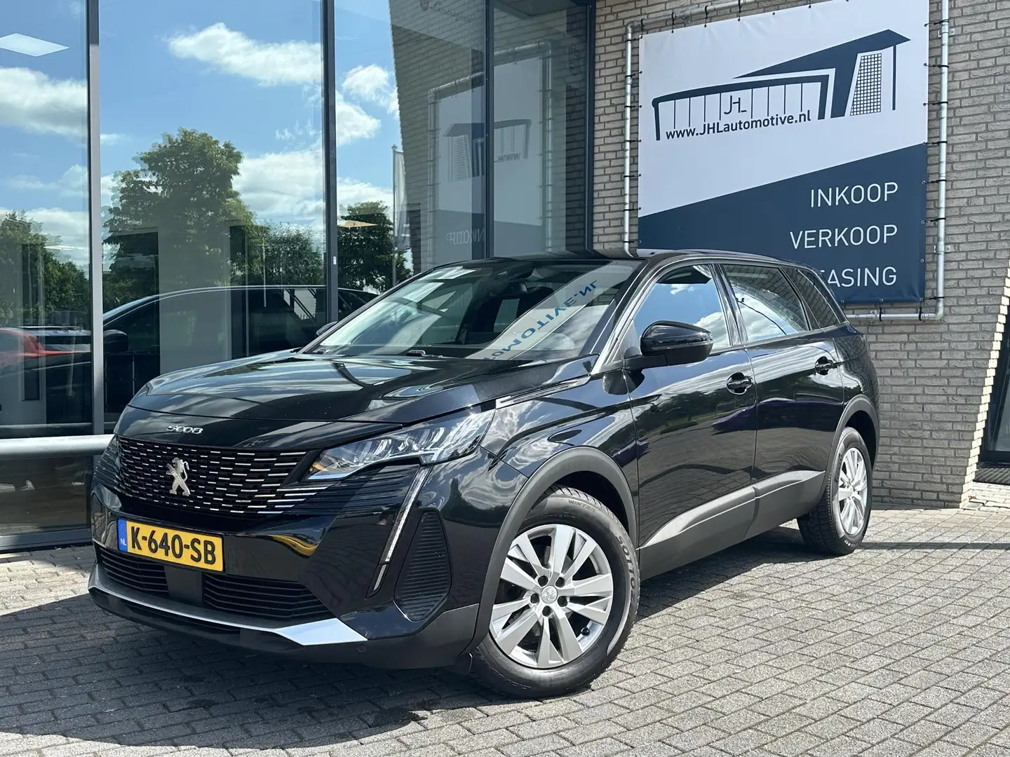 Peugeot 5008 1.2 PureTech Blue Lease Active*ECC*NAVI*CRUISE*7P* Noir - 1