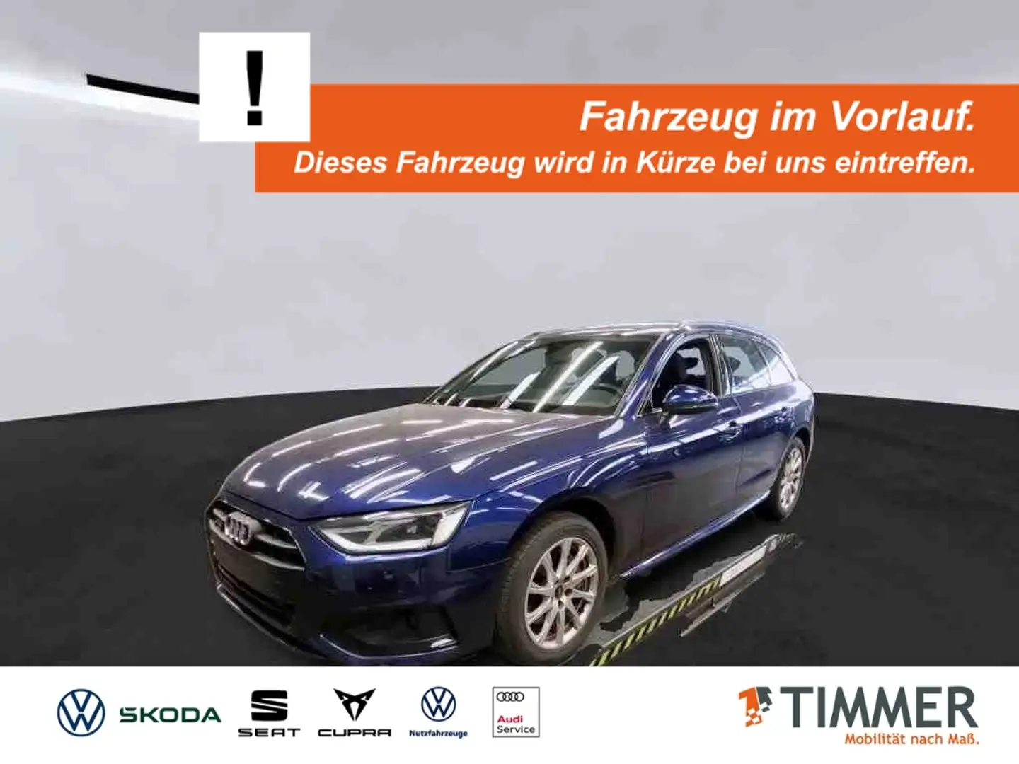 Audi A4 Avant 40 TDI S tronic QUATTRO ADVANCED +AHK +LED Blau - 1