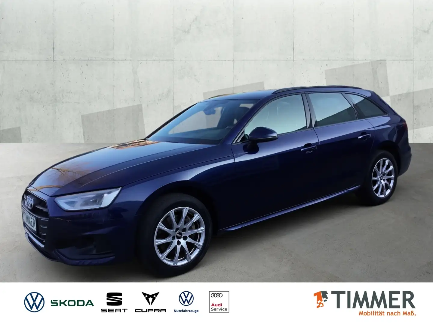 Audi A4 Avant 40 TDI S tronic QUATTRO ADVANCED +AHK +LED Blau - 1
