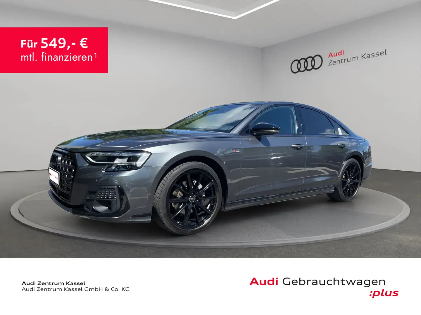Audi A8 50 TDI qu. S line Matrix B&O Pano Kam. Leder Grau - 1