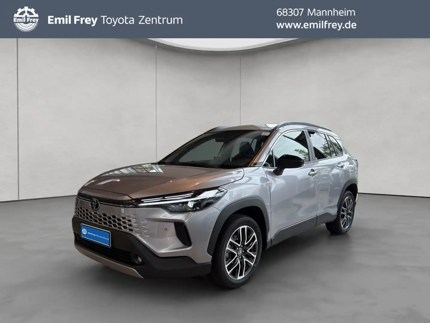 Toyota Corolla Cross Hybrid 2.0 Teamplayer, Facelift Silber - 1