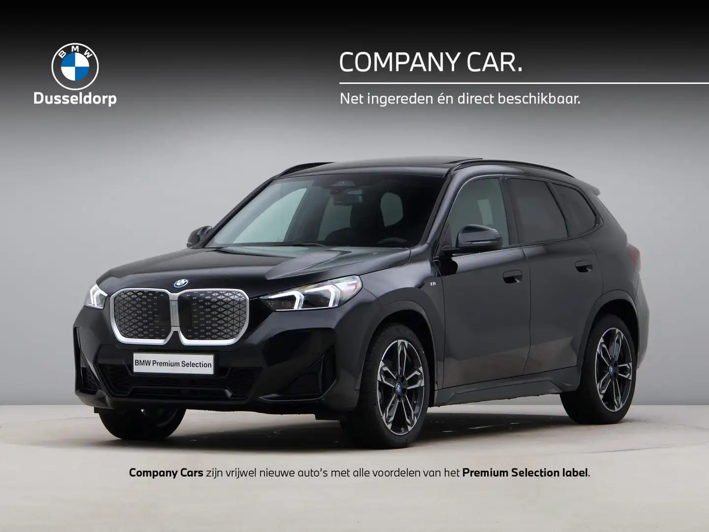 BMW iX1 eDrive20 67 kWh Zwart - 1