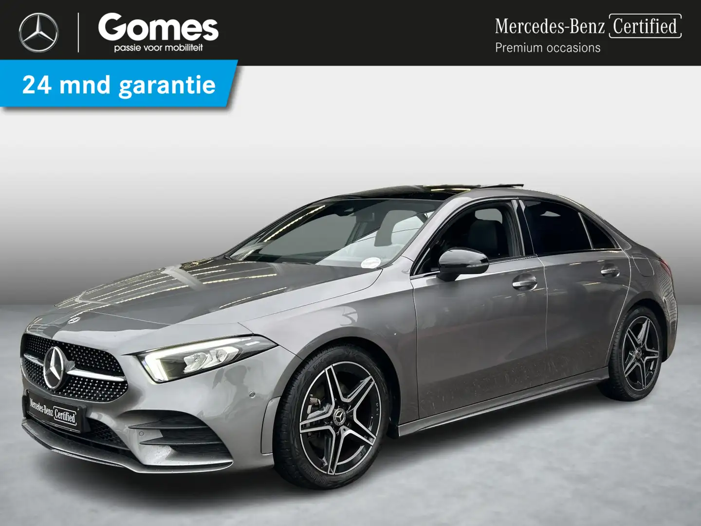 Mercedes-Benz A 200 Business Solution AMG | Panoramadak | Cruise Contr Grijs - 1