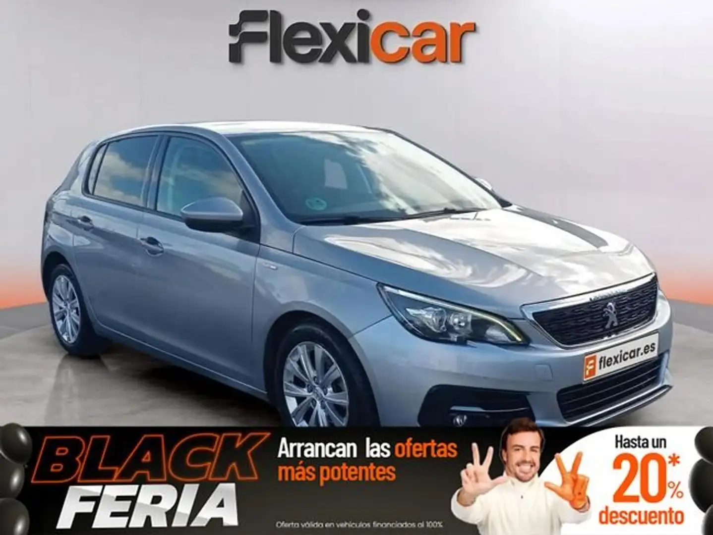 Peugeot 308 1.2 PureTech S&S Style EAT8 130 Gris - 1